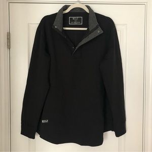 Men’s Elite+ Fairway Drop Cut Pullover - Black (Size Large)